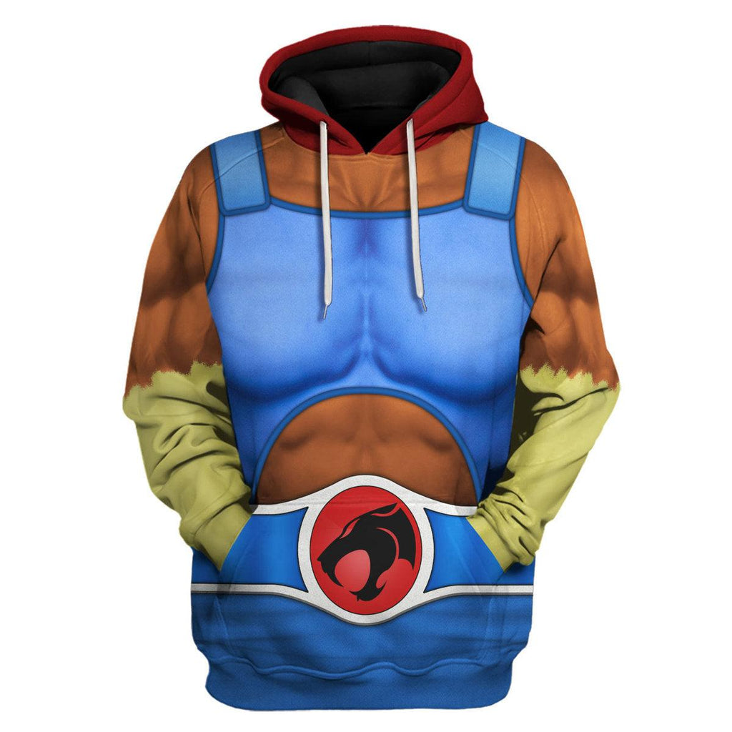 Gearhomie Lion-O Classic Figure Classic Costumes Hoodies Sweatshirt T-shirt Tracksuit - DucG