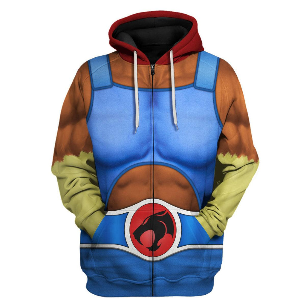 Gearhomie Lion-O Classic Figure Classic Costumes Hoodies Sweatshirt T-shirt Tracksuit - DucG