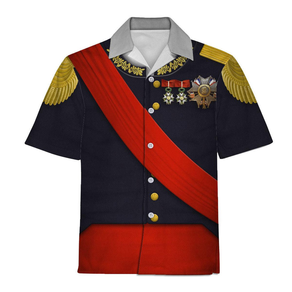 Gearhomie Louis Philippe I of France Uniform All Over Print Hoodie Sweatshirt T-Shirt Tracksuit - Gearhomie.com