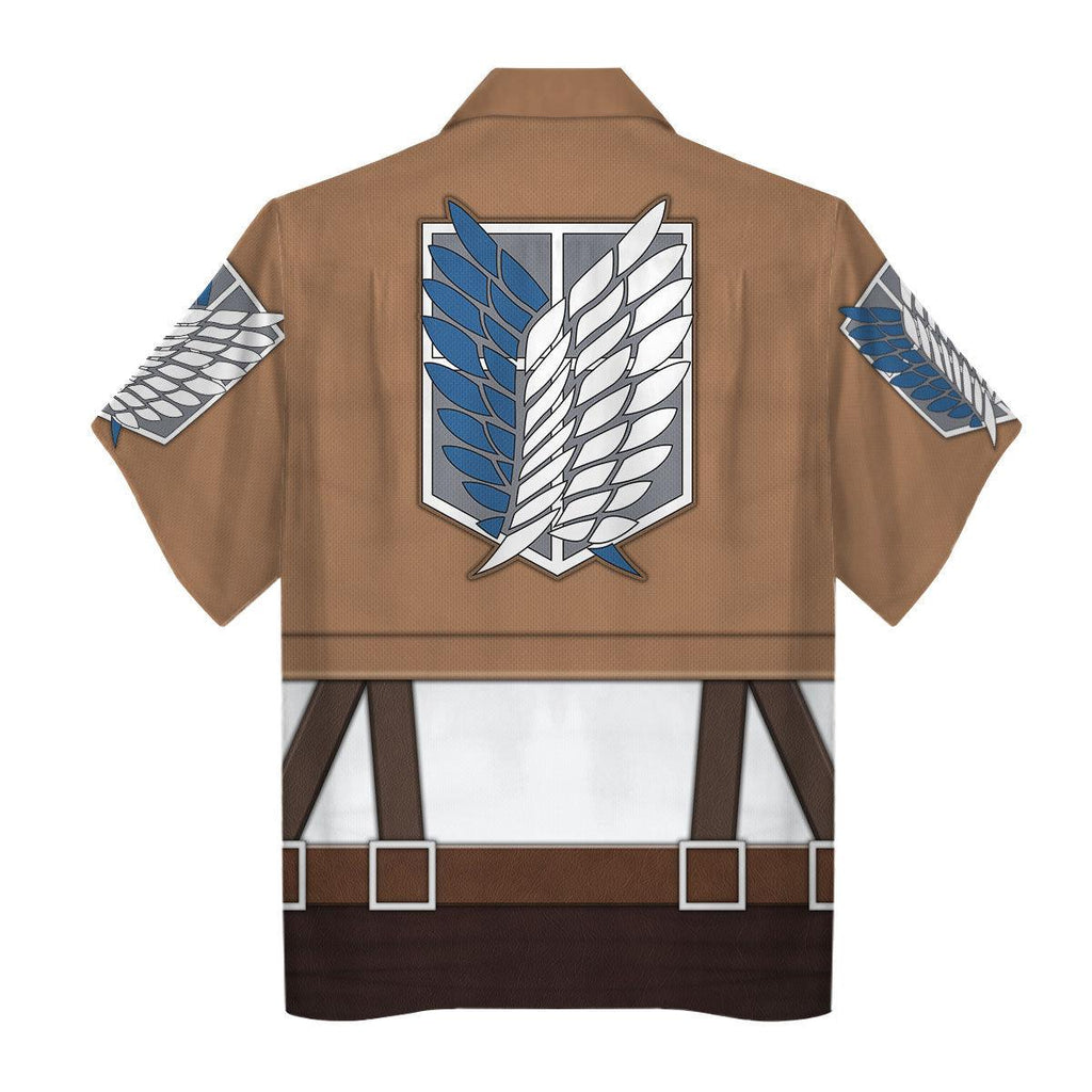 Gearhomie Mikasa Ackerman Costume Hoodie Sweatshirt T-Shirt Sweatpants - Gearhomie.com