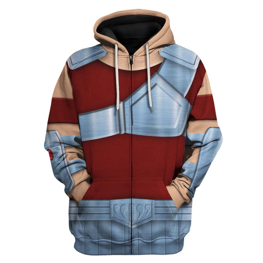 Gearhomie Pegasus Tenma Saint Seiya Costume Hoodie Sweatshirt T-Shirt Tracksuit - DucG