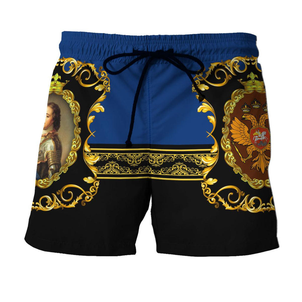 Gearhomie Peter the Great Hawaiian Shirt Polo Shirt Beach Shorts - Gearhomie.com