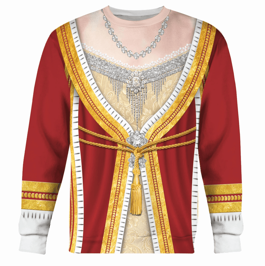 Gearhomie Queen Victoria Queen of the United Kingdom Costume Hoodie Sweatshirt T-Shirt Tracksuit - Gearhomie.com