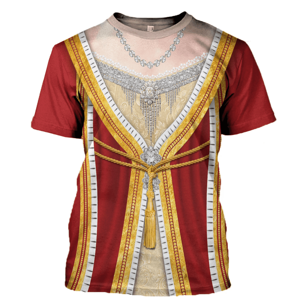 Gearhomie Queen Victoria Queen of the United Kingdom Costume Hoodie Sweatshirt T-Shirt Tracksuit - Gearhomie.com