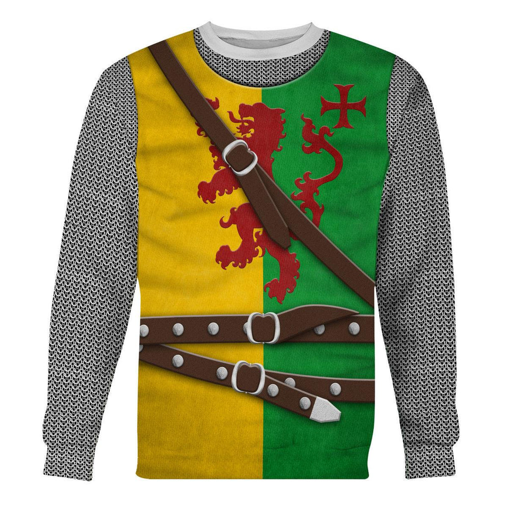Gearhomie Sir William Marshal 1st Earl of Pembroke Knights Costume Hoodie Sweatshirt T-Shirt Tracksuit - Gearhomie.com