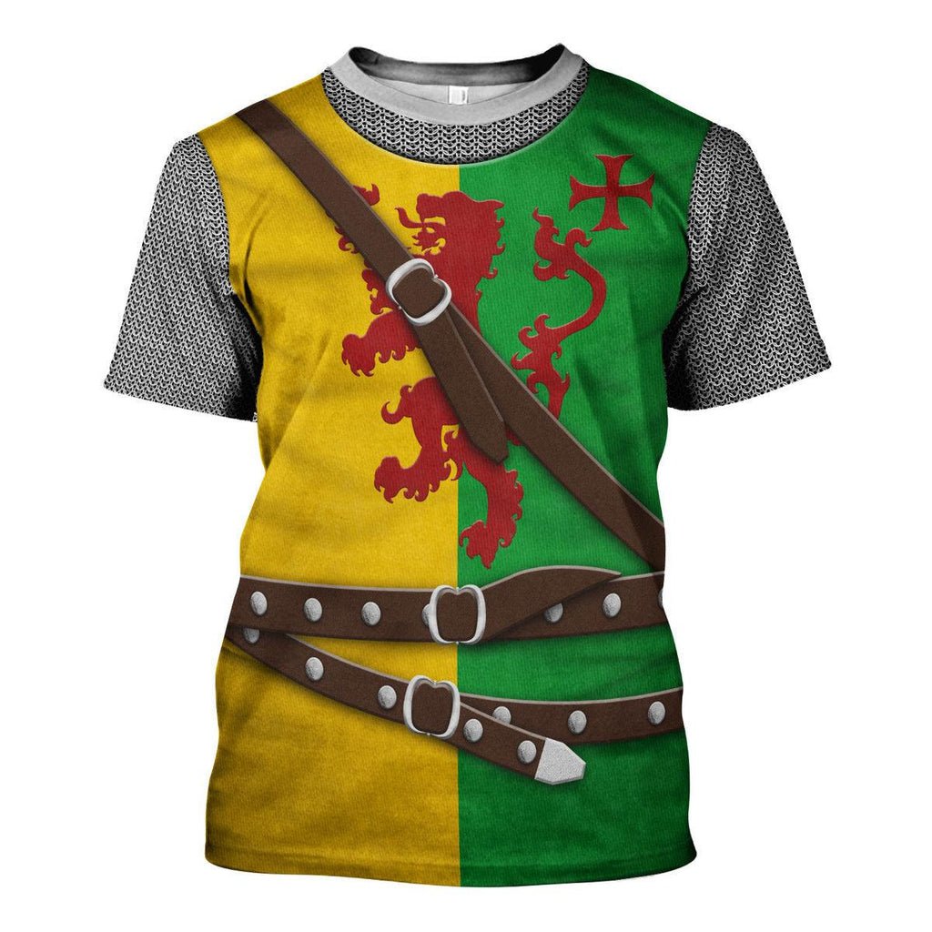 Gearhomie Sir William Marshal 1st Earl of Pembroke Knights Costume Hoodie Sweatshirt T-Shirt Tracksuit - Gearhomie.com