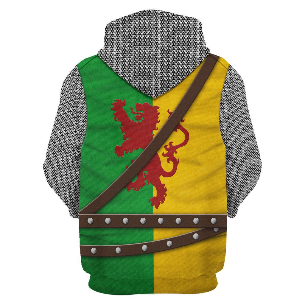 Gearhomie Sir William Marshal 1st Earl of Pembroke Knights Costume Hoodie Sweatshirt T-Shirt Tracksuit - Gearhomie.com