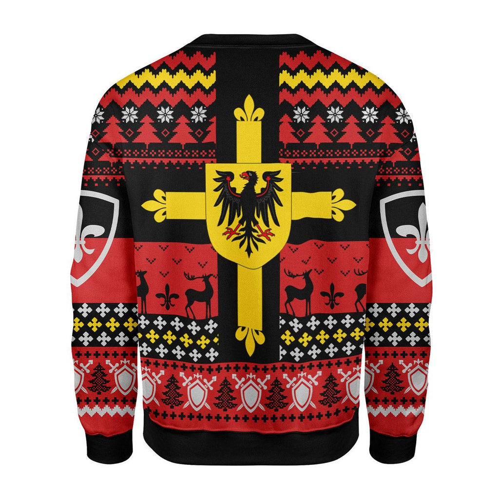 Gearhomie Teutonic Knights Christmas Ugly Sweater - Gearhomie.com