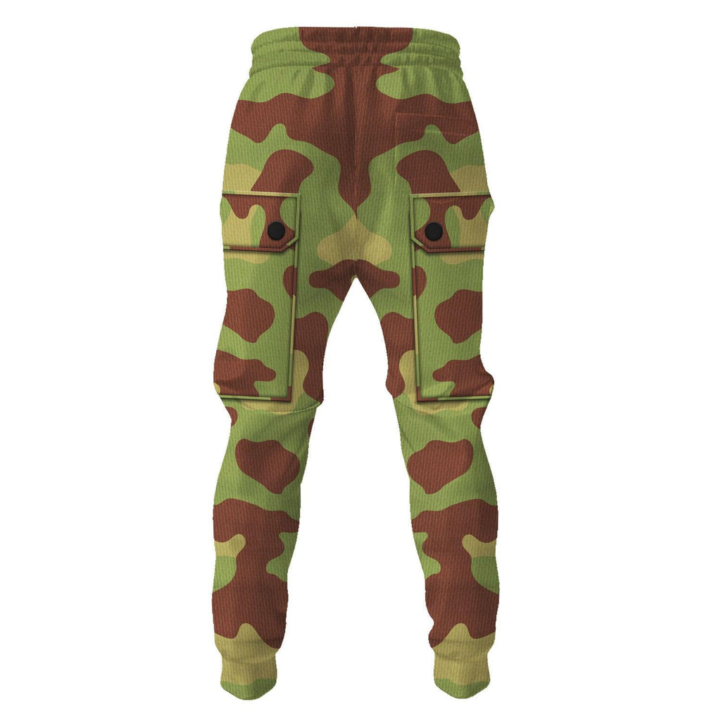 Gearhomie WW2 M1929 Telo Mimetico Military Camouflage Pattern Costume Hoodie Sweatshirt T-Shirt Tracksuit - Gearhomie.com
