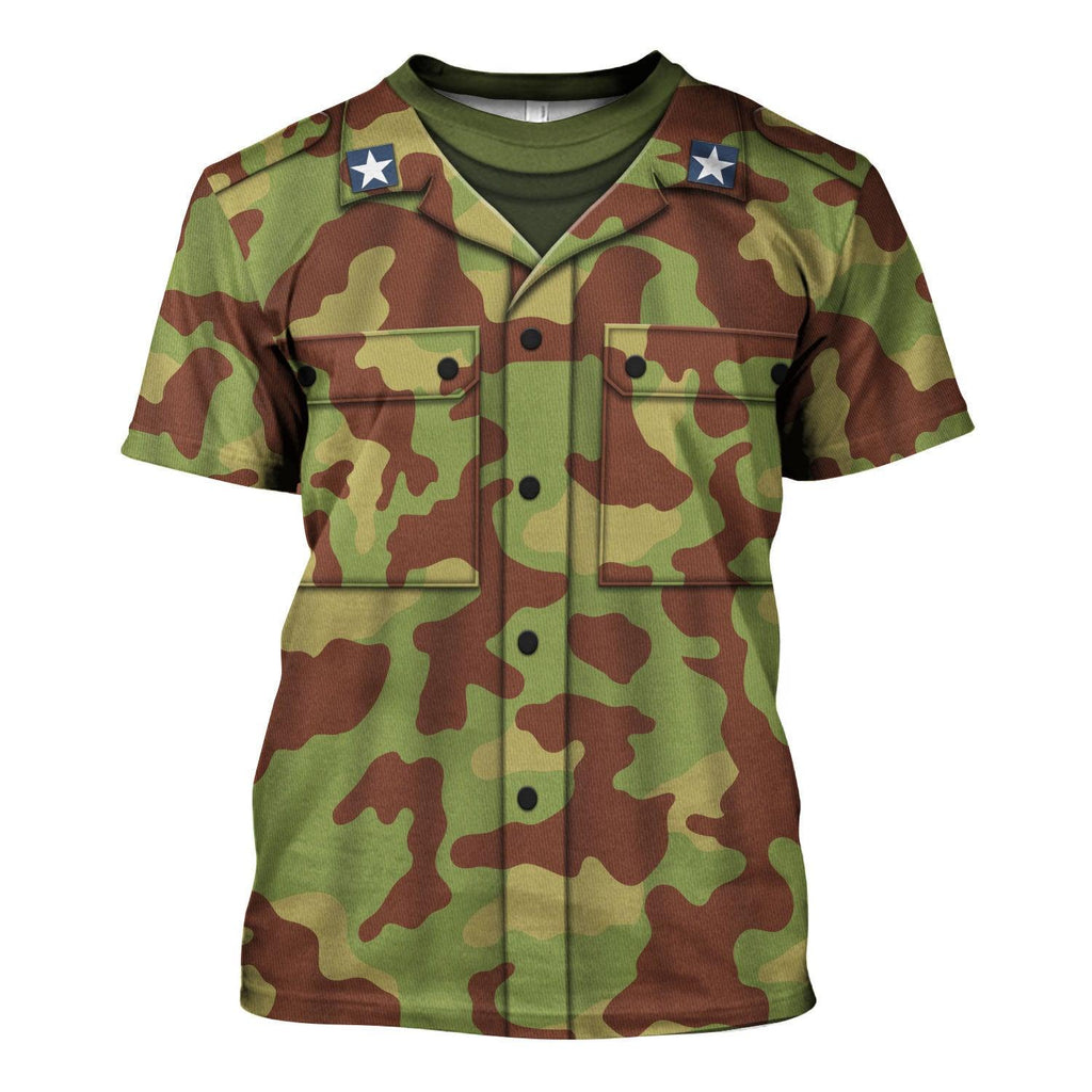 Gearhomie WW2 M1929 Telo Mimetico Military Camouflage Pattern Costume Hoodie Sweatshirt T-Shirt Tracksuit - Gearhomie.com