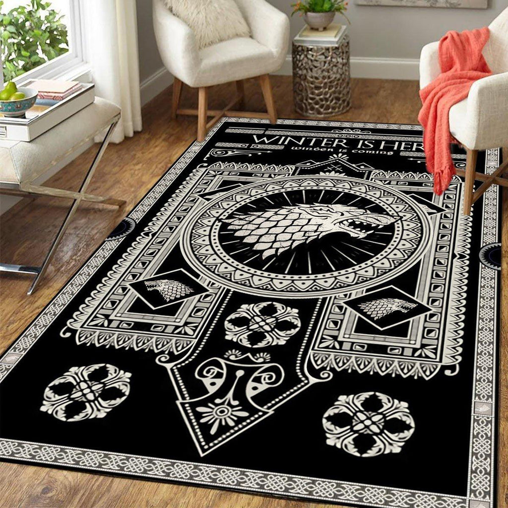 House Stark Game of Thrones Rug - DucG