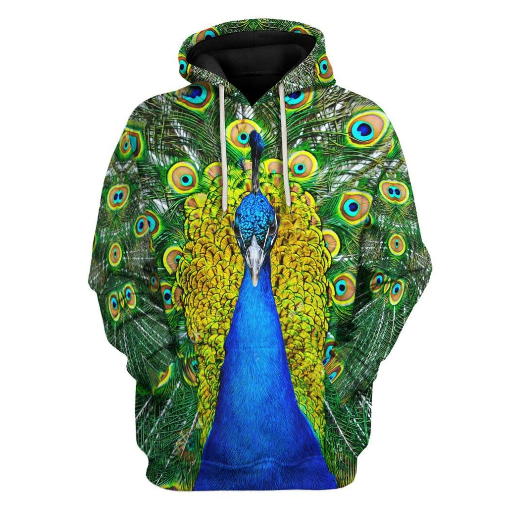 Peacock Animal Cosplay T-shirt Hoodie Sweatpants Apparel - DucG