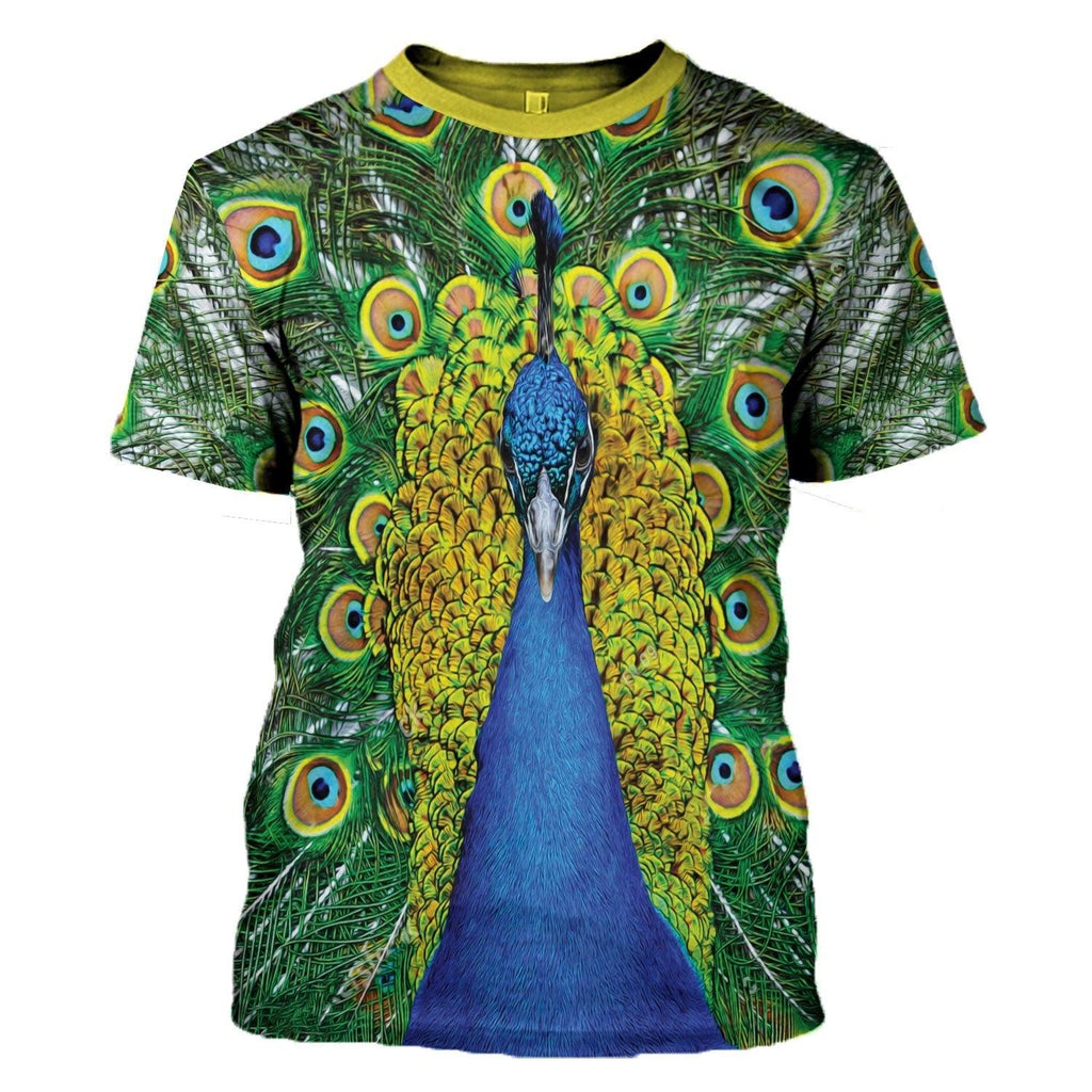 Peacock Animal Cosplay T-shirt Hoodie Sweatpants Apparel - DucG