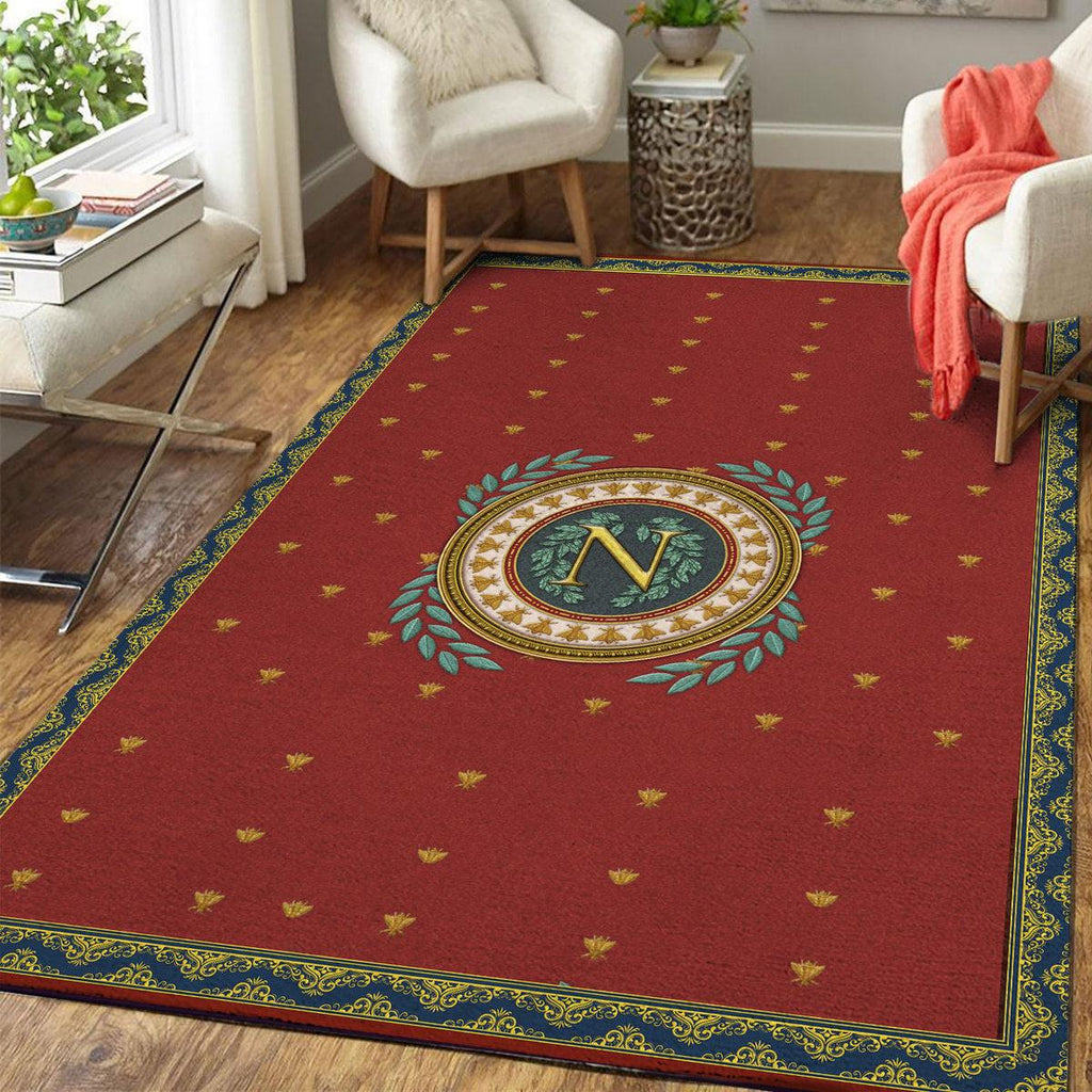 Gearhomie Napoleon Coat Of Arm Rug - Gearhomie.com