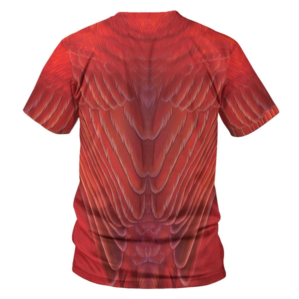 The Cardinal Bird Animal Cosplay T-shirt Hoodie Sweatpants Apparel - DucG