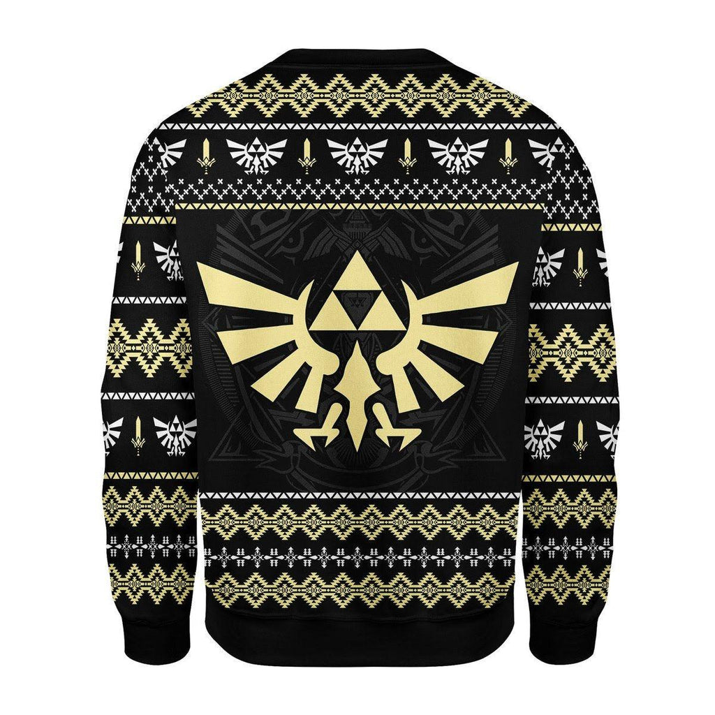Gearhomies Christmas Unisex Sweater The Legend Of Zelda 3D Apparel